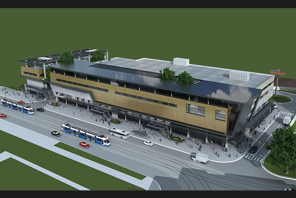 TC “LEFORTOVSKI RINOK”, g.Moskva, Ruska Federacija