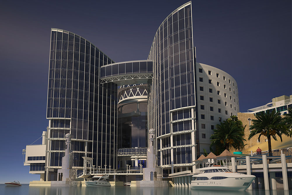 Kompleksa hotela i eksklutivnih apartmana u zalivu Kreek, g.Dubai, UAE