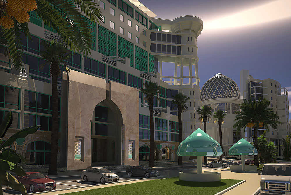 HOTEL 7* AND SHOPPING MALL WITH BUSINESS CENTER, Creek bay, Dubai, UAE